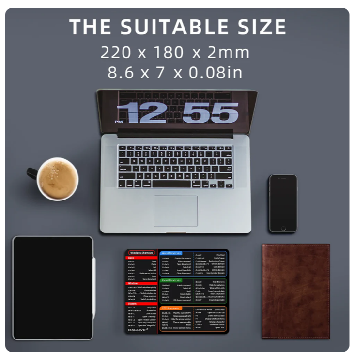 Shortcuts Mouse Pad