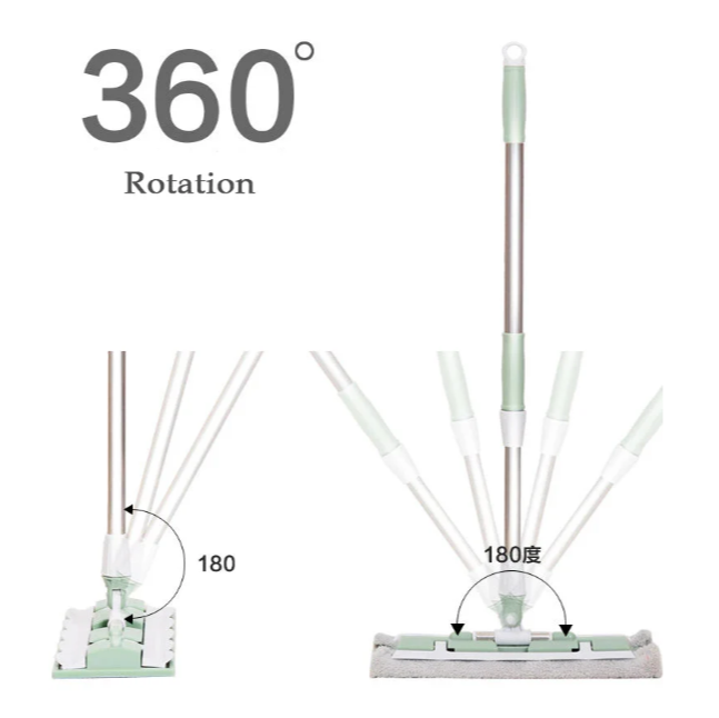 Adjustable Telescopic Microfiber Mop